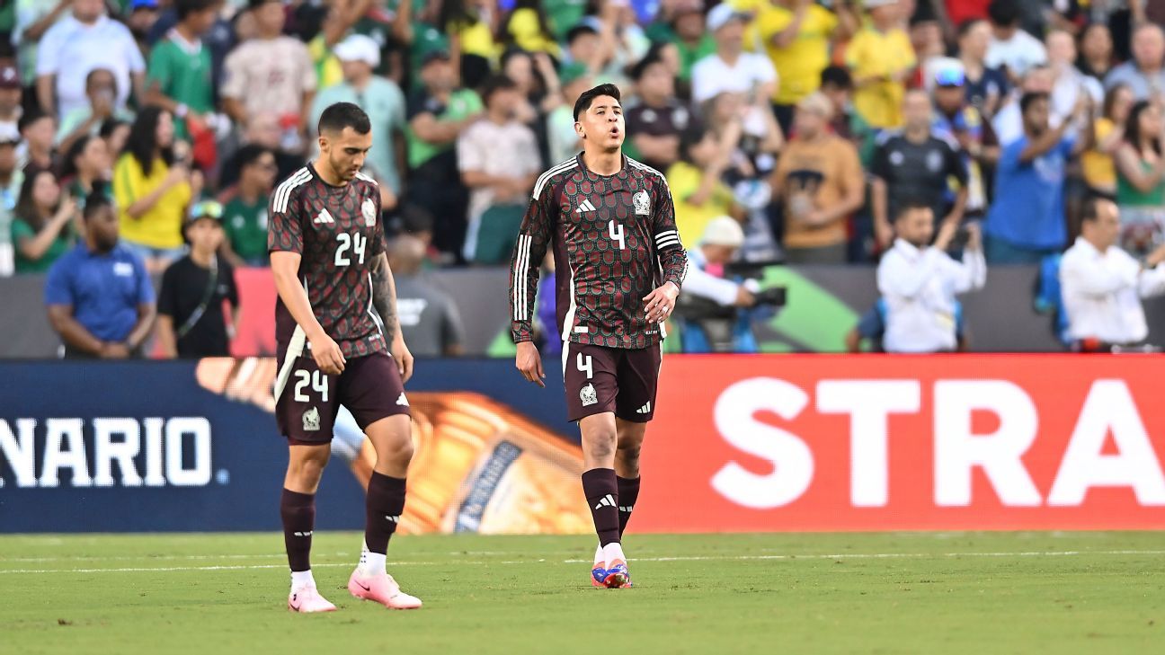 Mexico vs Brazil: Entric hides tricolor attempt