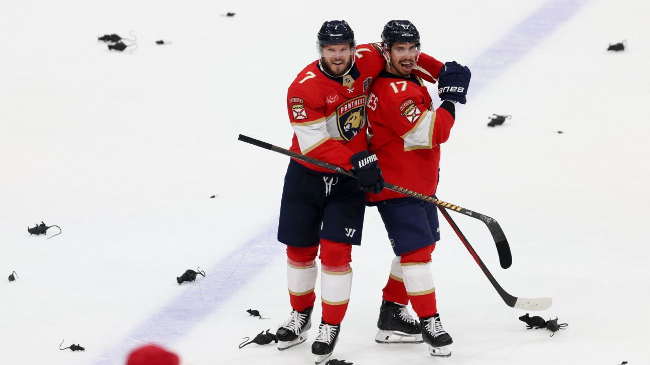 Evan Rodrigues, Panthers roll the Oilers: Grades, takeaways after Game 2 of the Cup Final