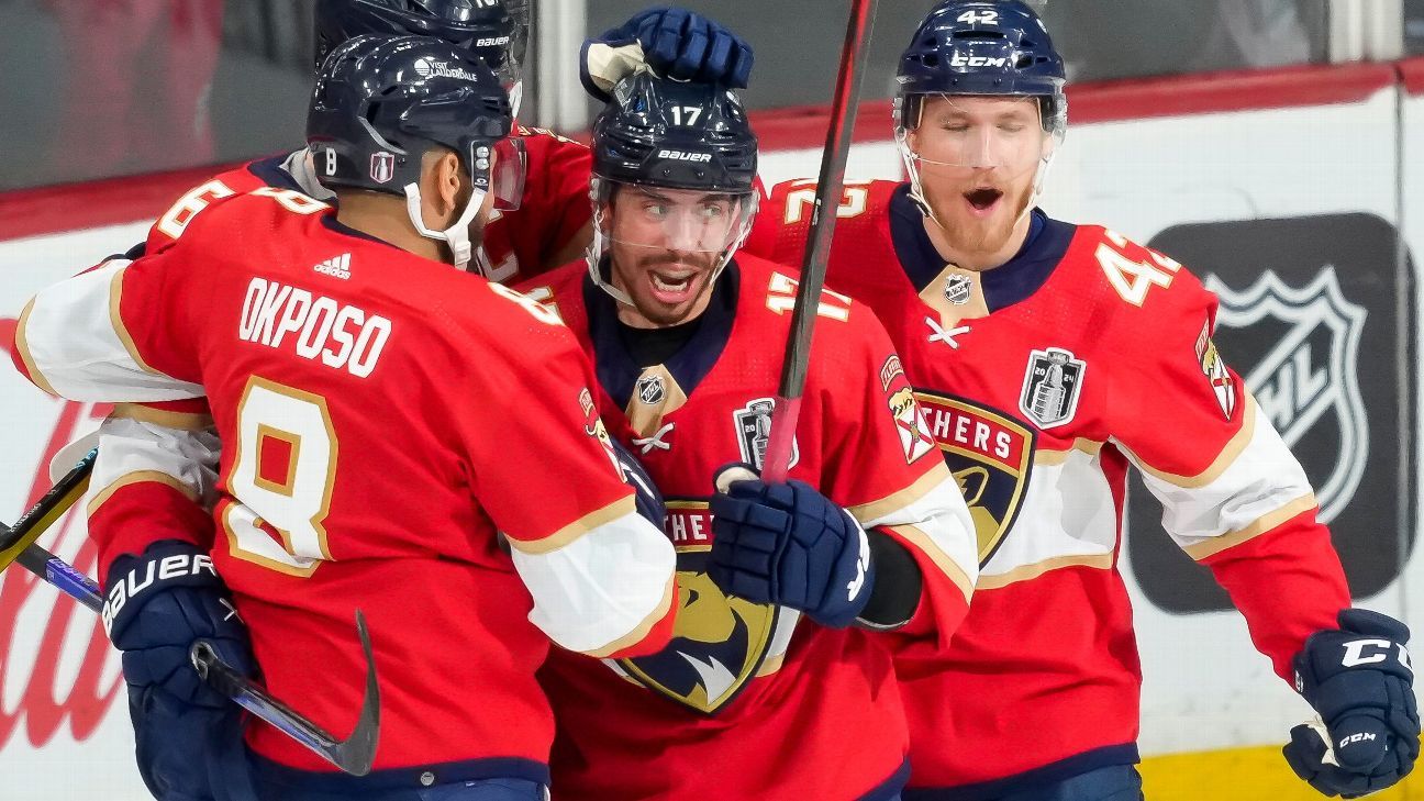 Evan Rodrigues Scores Twice as Florida Panthers Take 2-0 Lead in Stanley Cup Final