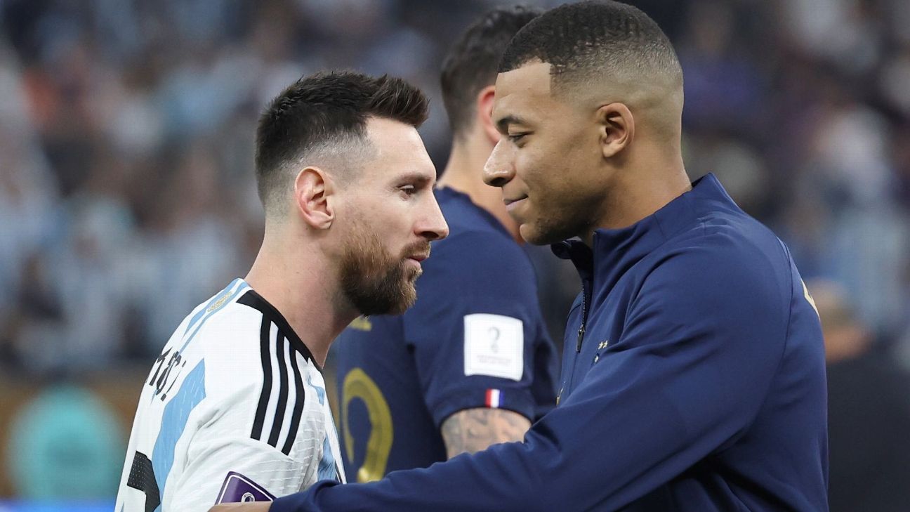 Messi rebate declaração de Mbappé sobre a Eurocopa ser mais difícil que a Copa do Mundo