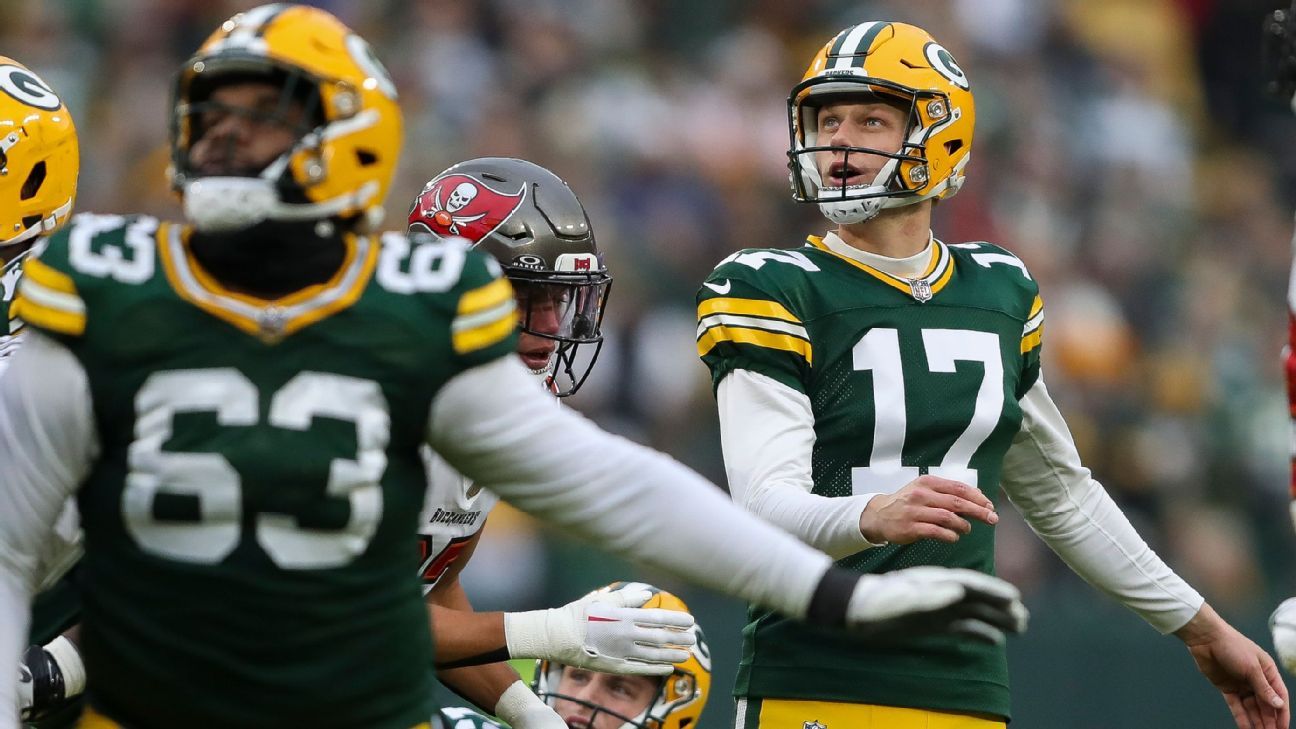 Packers’ Anders Carlson heads toward training camp in a three-way kicker competition