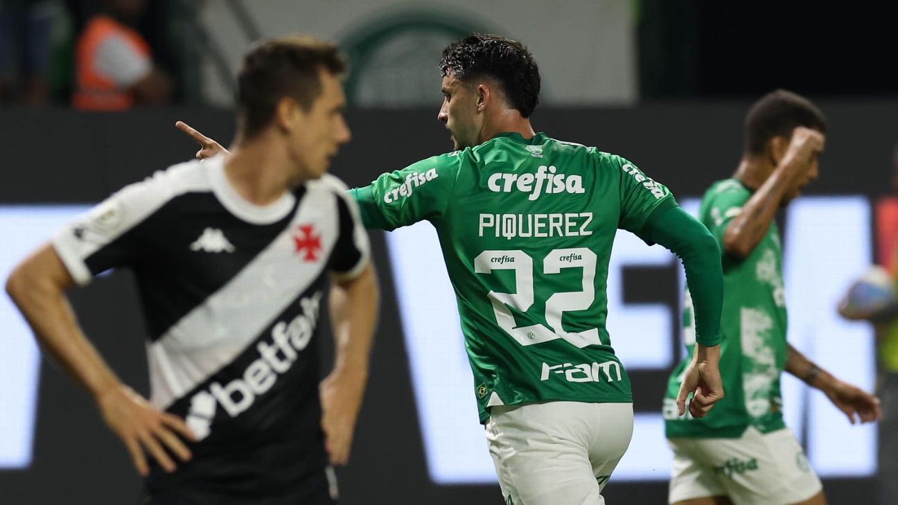 Estêvão se destaca com passes decisivos e Palmeiras supera Vasco mais uma vez.