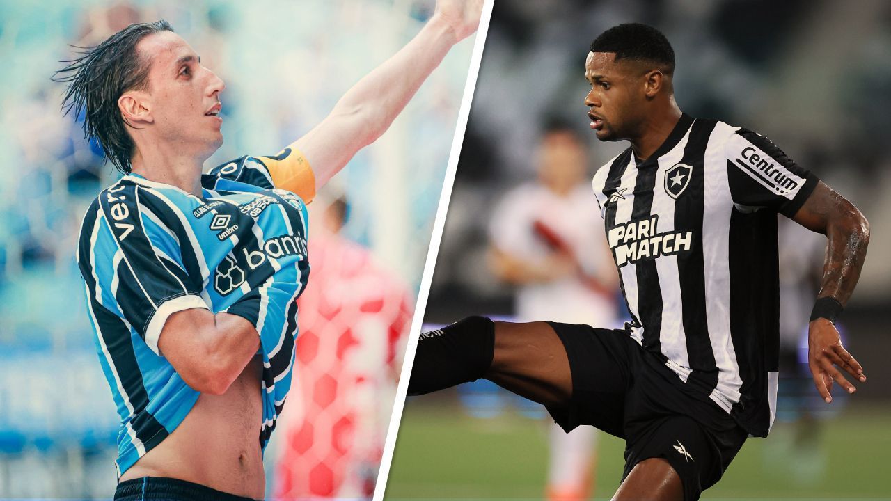 Grêmio x Botafogo: Onde assistir ao vivo, horário, palpites e escalações no Brasileirão