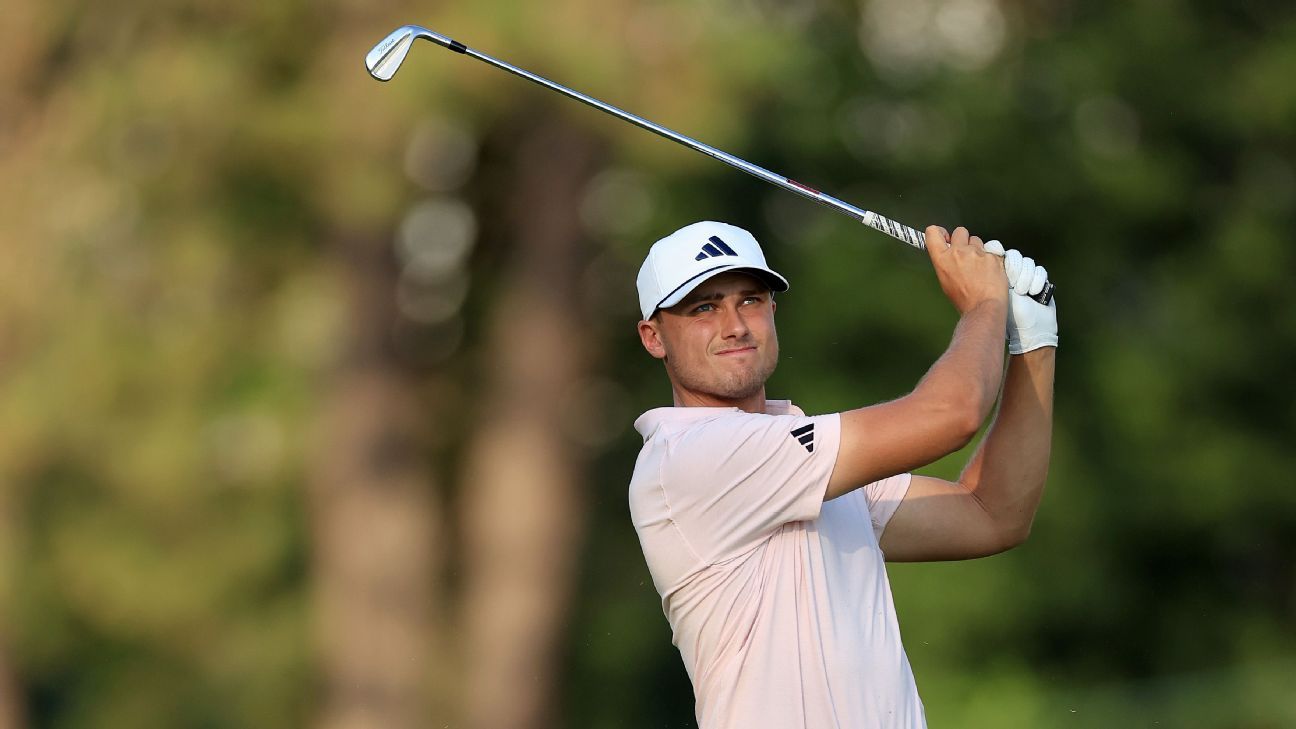 Ludvig Aberg seizes 1-shot lead at U.S. Open; 3-way tie in 2nd