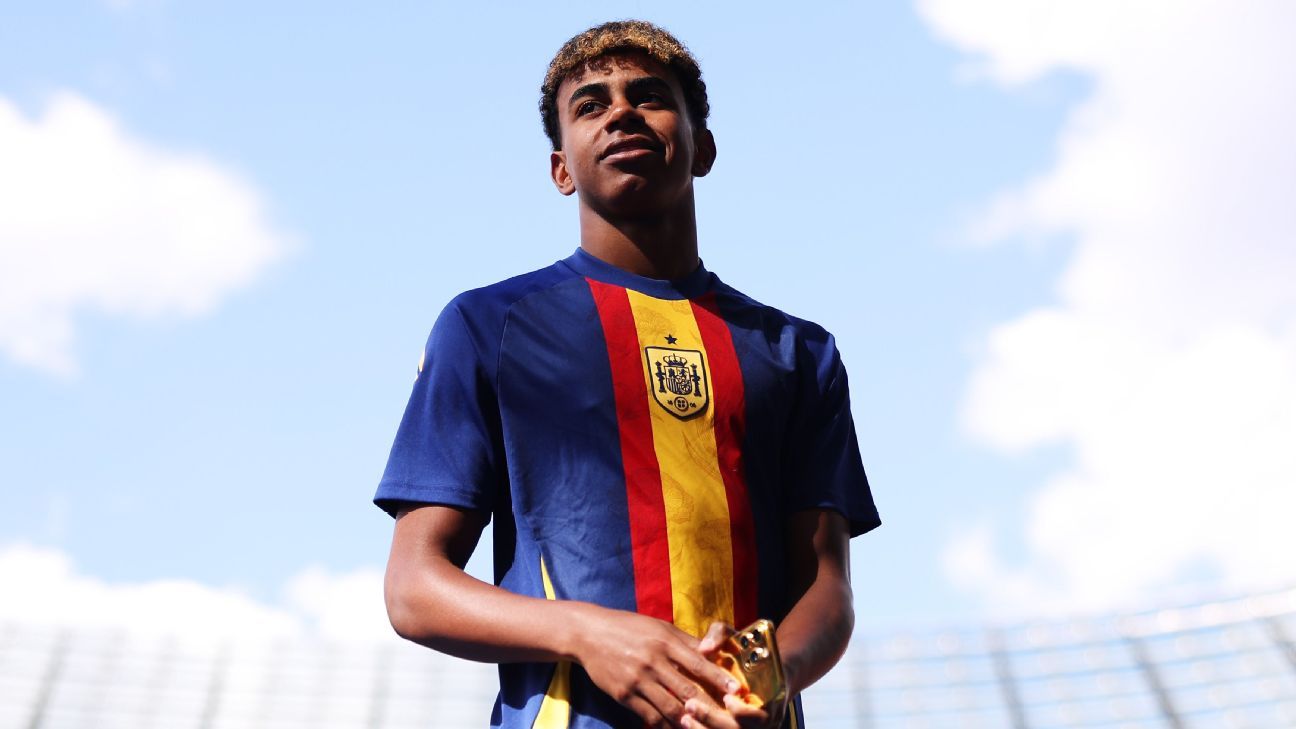 Euro Coupe : Lamine Yamal devient le plus jeune joueur à débuter