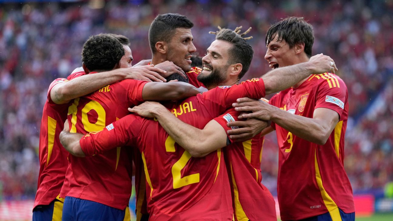 Euro Coupe : l’Espagne bat la Croatie et devient favorite