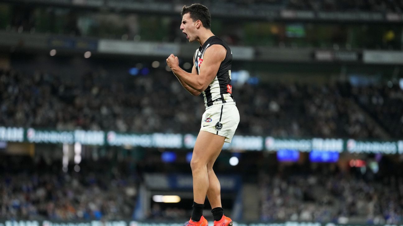 AFL: Collingwood Pies pull off stunning comeback to deny North ...