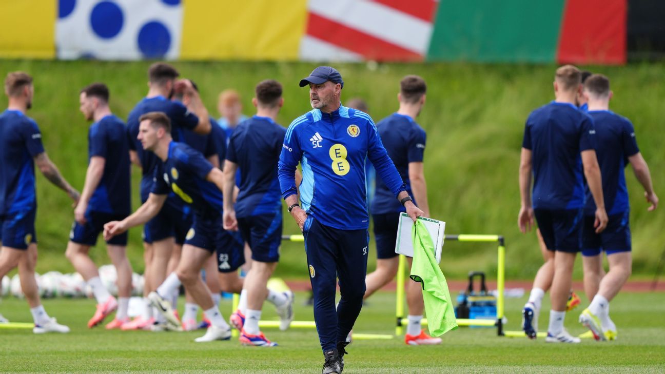 Euro 2024 'Kicks and cuddles' for Scotland after Germany loss ESPN