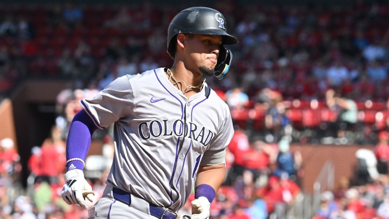 Rockies SS Tovar hits IL, prospect Ritter called up