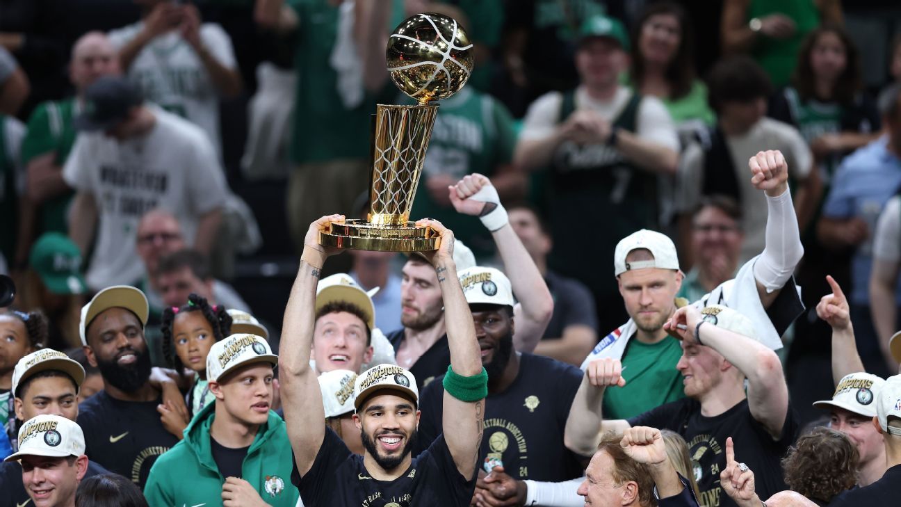 The Celtics are the former NBA title favorites at the start of the season