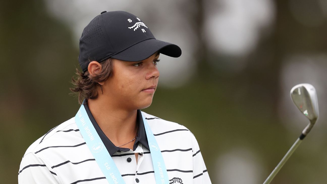 Tiger’s son Charlie top qualifier for U.S. Junior Am