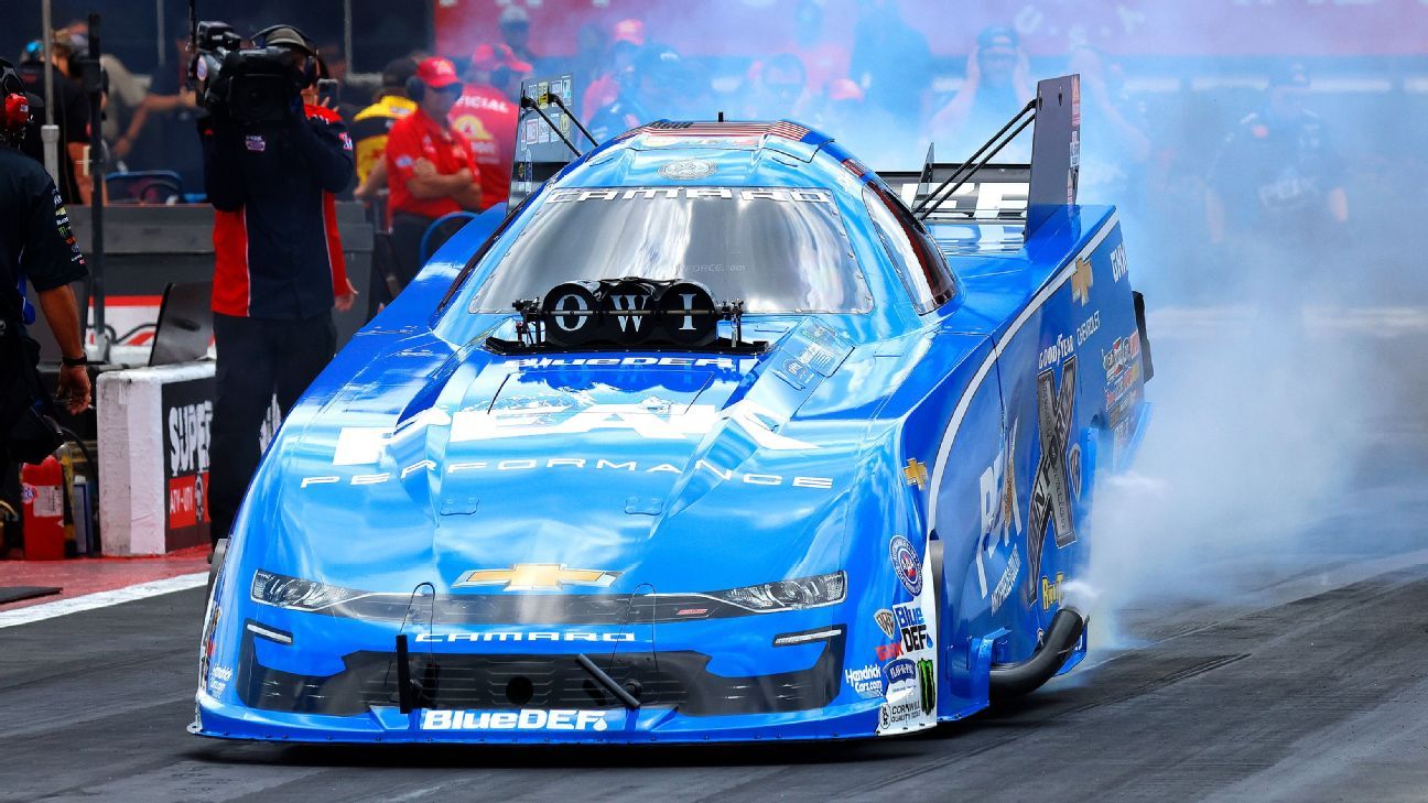 NHRA great John Force shows improvement, responding to commands ESPN