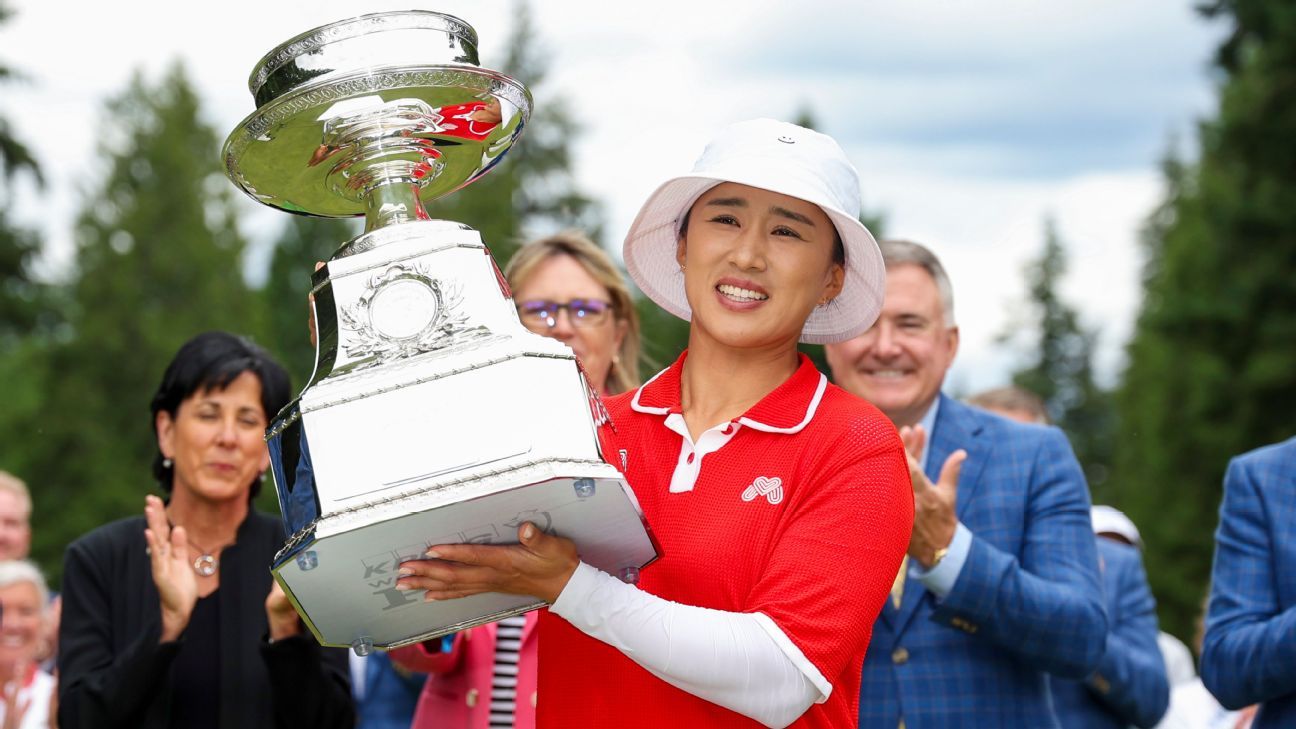 Yang, 34, wins Women’s PGA for first major title