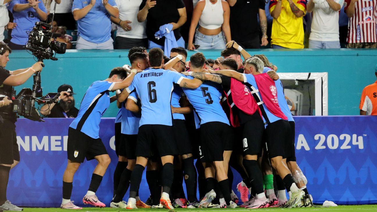 viña brilha com gol e assistência em vitória do uruguai sobre o panamá