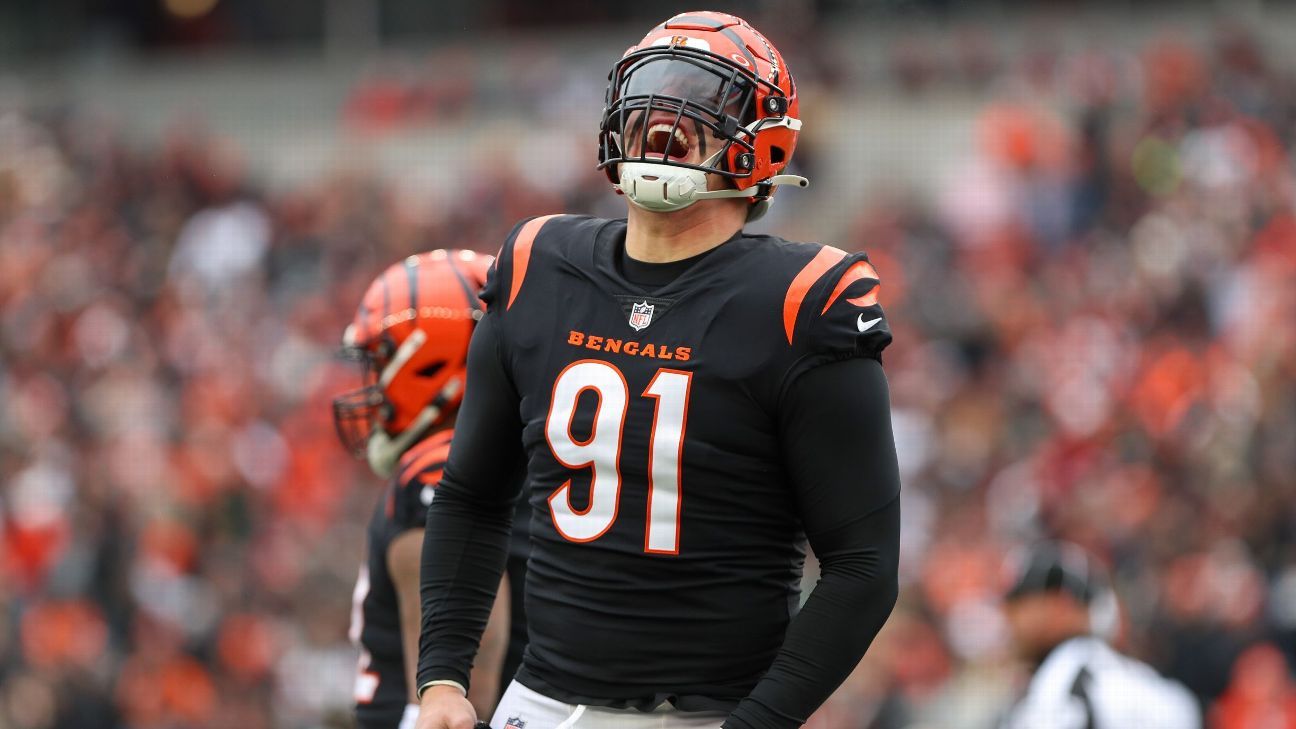 Bengals letting star pass rusher Trey Hendrickson seek trade - ESPN