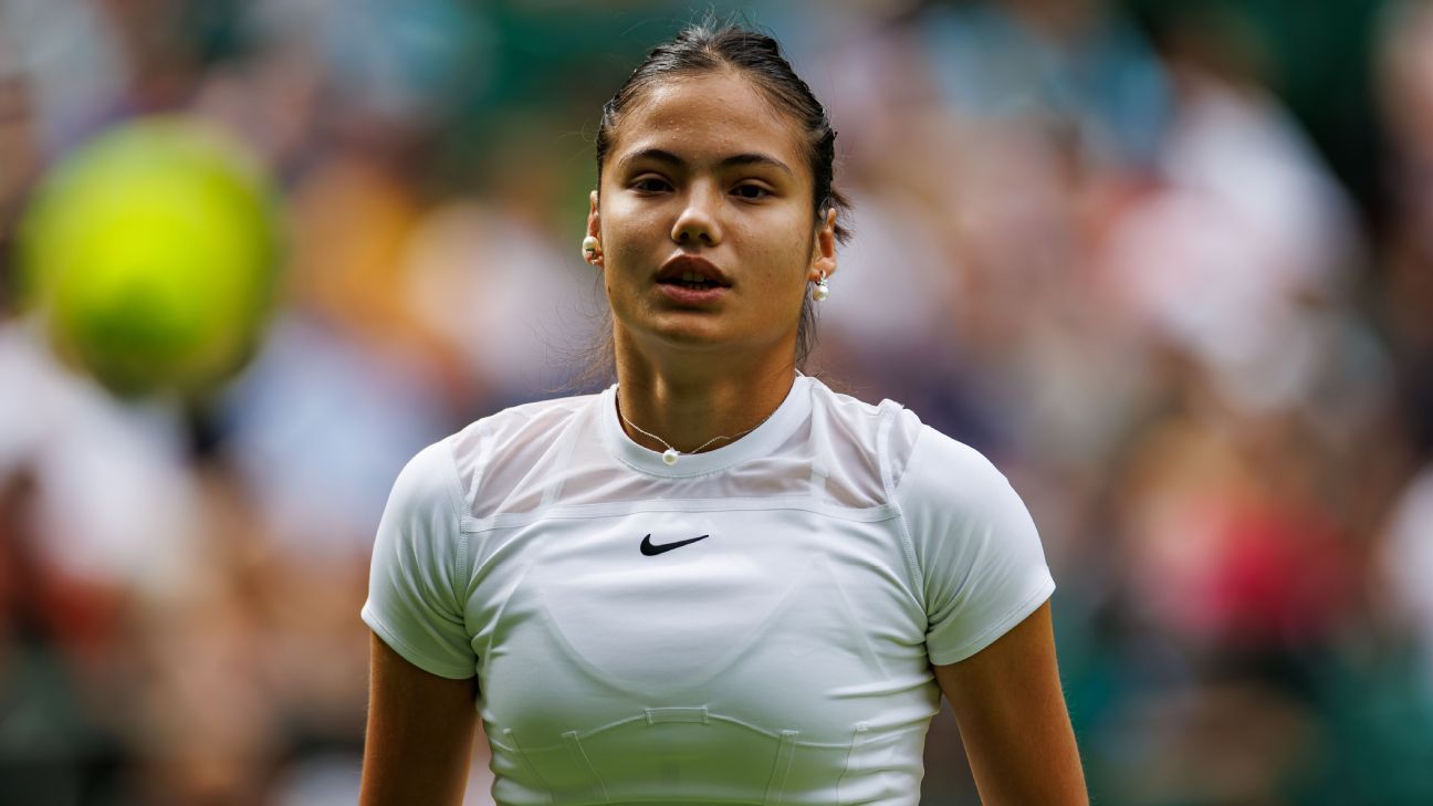 Wimbledon 2024 main draw Emma Raducanu handed tough start ESPN