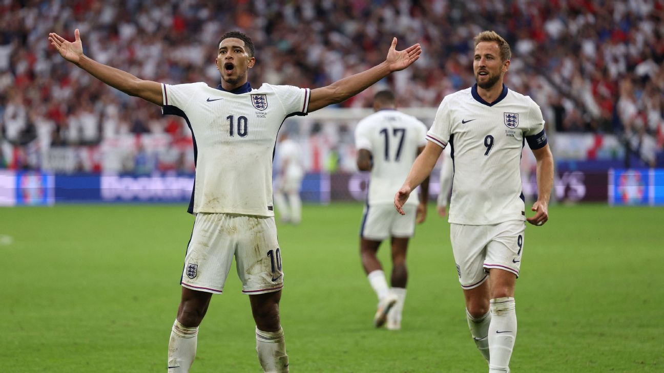 Jude Bellingham's Determination: England Overcomes Slovakia in Euro 2024 Last-16