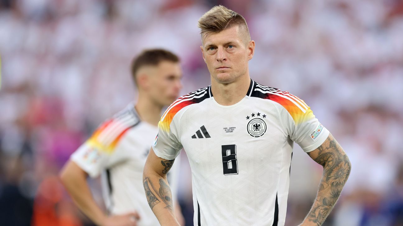 Retiring Kroos pens emotional post after Euro exit