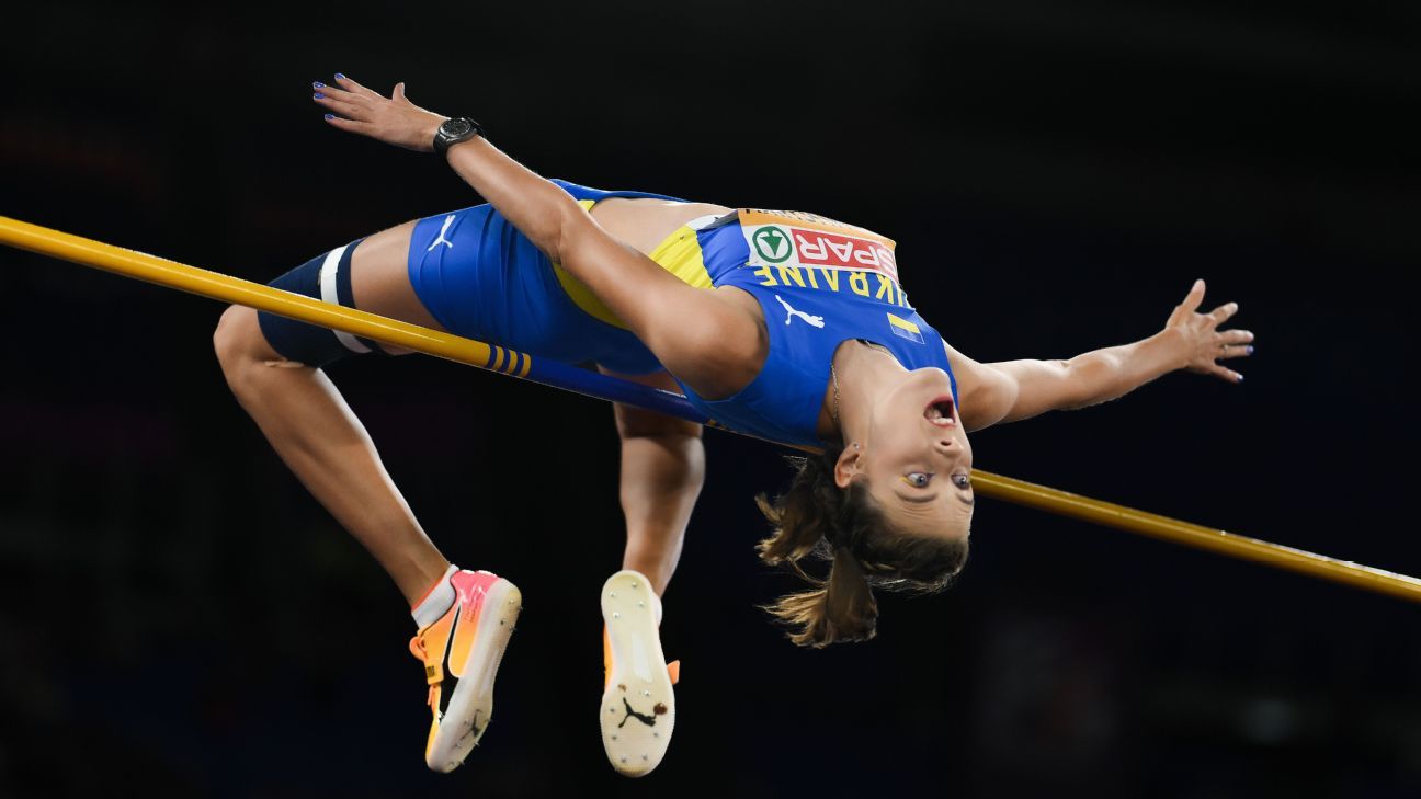 Yaroslava Mahuchikh breaks the women’s high jump world record
