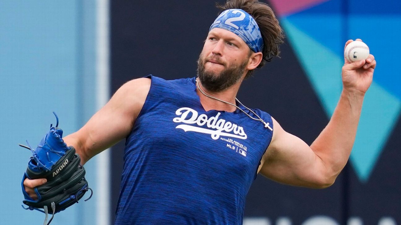 Kershaw throws simulated game; rehab start next