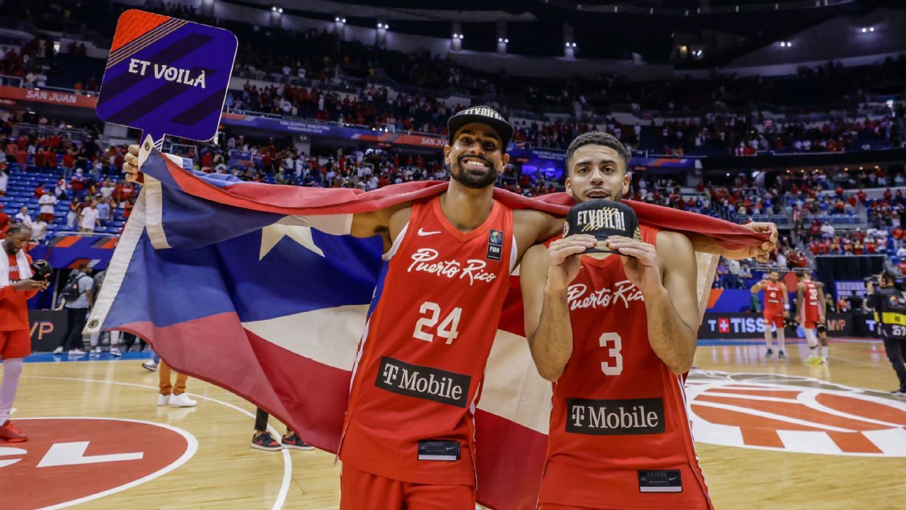 Puerto Rico se hace fuerte en casa y consigue su pase a Paris 2024 ESPN