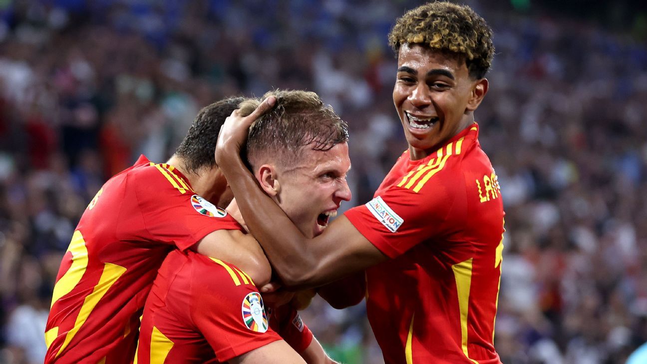 España Se Llevó Una Emotiva Semi Ante Francia Y Jugará La Final De La Eurocopa 2024 Espn 2813