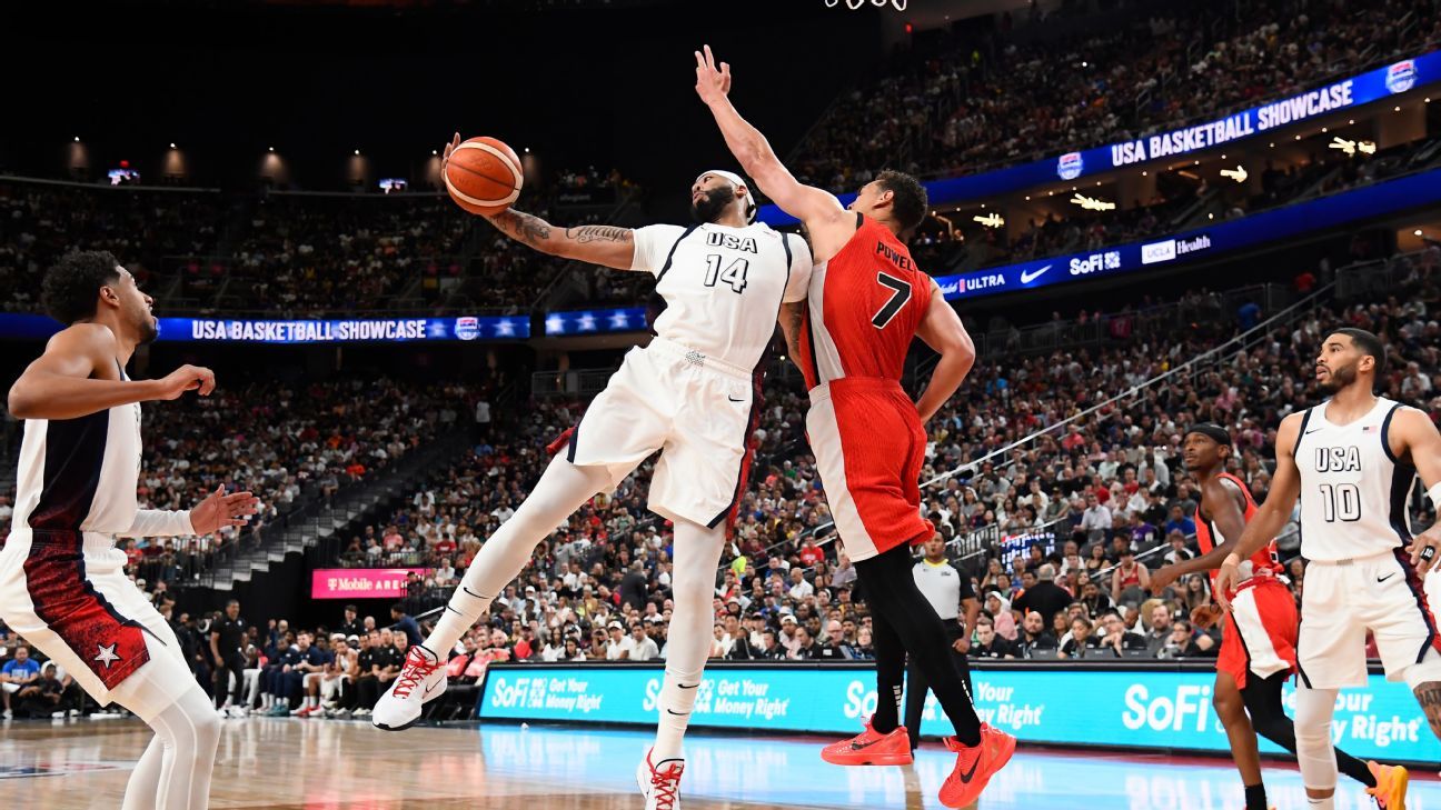 Team USA tops Canada in exhibition to open Olympic tune-up - ESPN