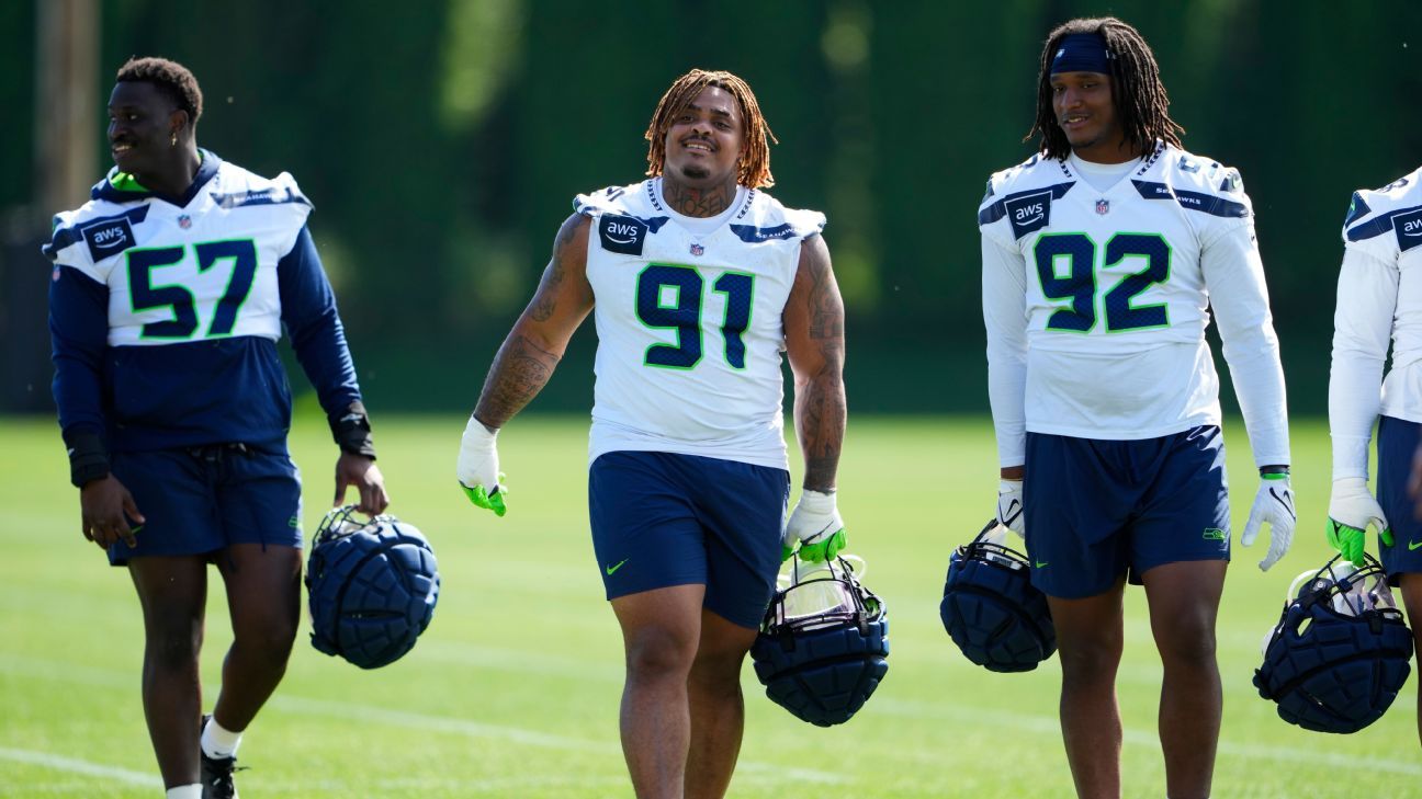 2024 Seattle Seahawks 53man roster projection ESPN