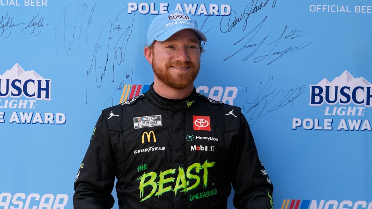 Reddick claims Brickyard 400 pole on final run