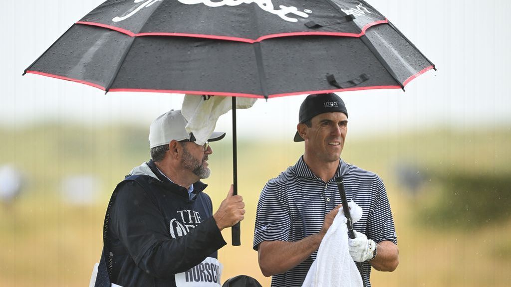 Horschel holds 1-shot lead at rainy, ‘brutal’ Open