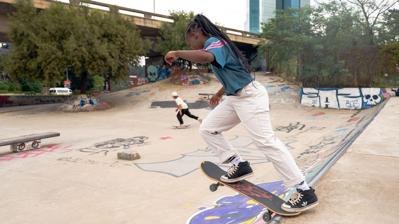 South Africa skater Boipelo Awuah's Olympic debut looms after pelvic ...