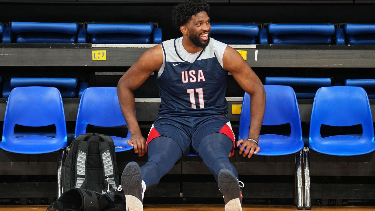 Joel Embiid, Anthony Davis fighting illness before Olympics opener ESPN