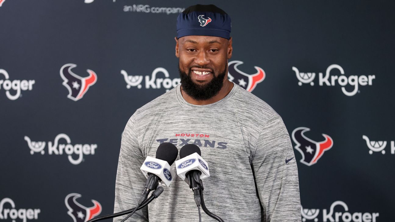 Texans DE Denico Autry banned 6 games for PED policy violation - ESPN