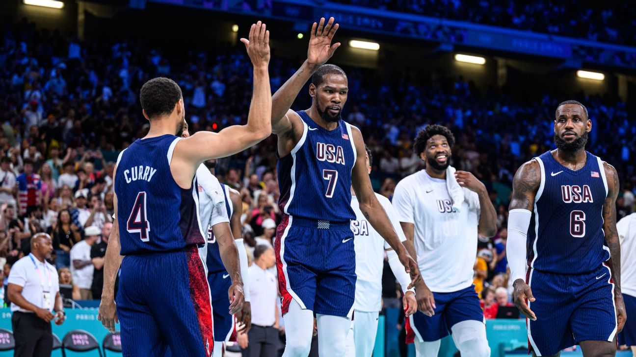 ‘When the game starts, it’s just routine for him’: The secret behind KD’s Olympics breakout