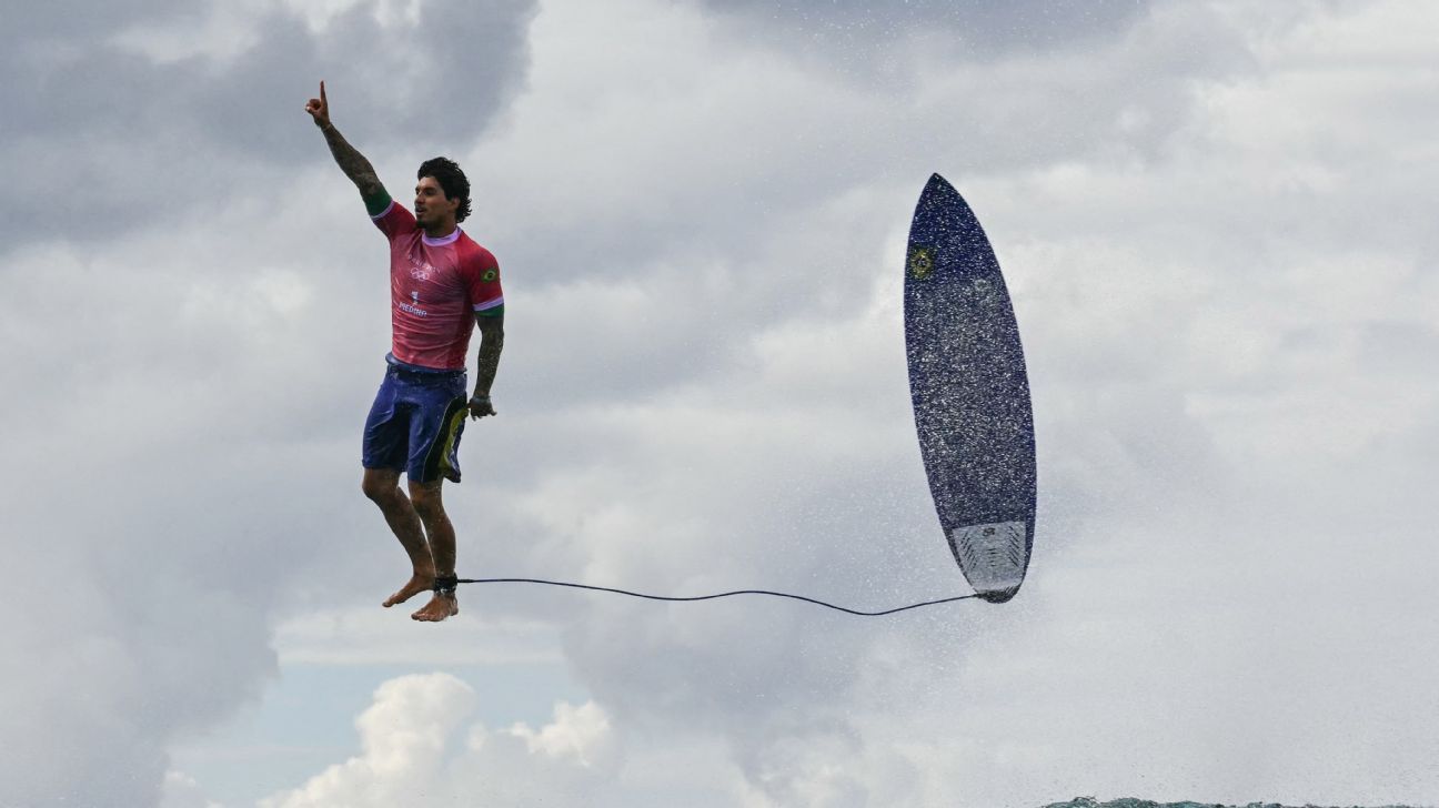 Foto de Medina no surfe viraliza após vitória nas Olimpíadas; veja os ...