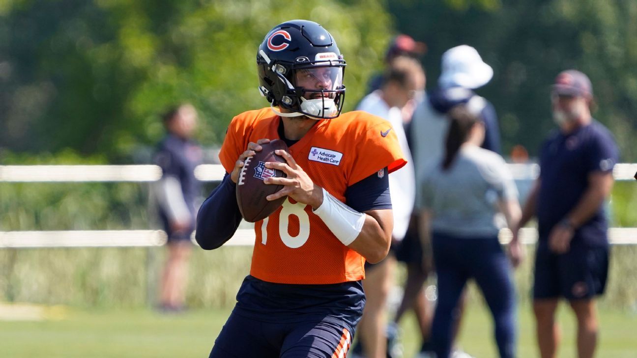 Rookie QB Caleb Williams among 8 Bears' captains - ESPN