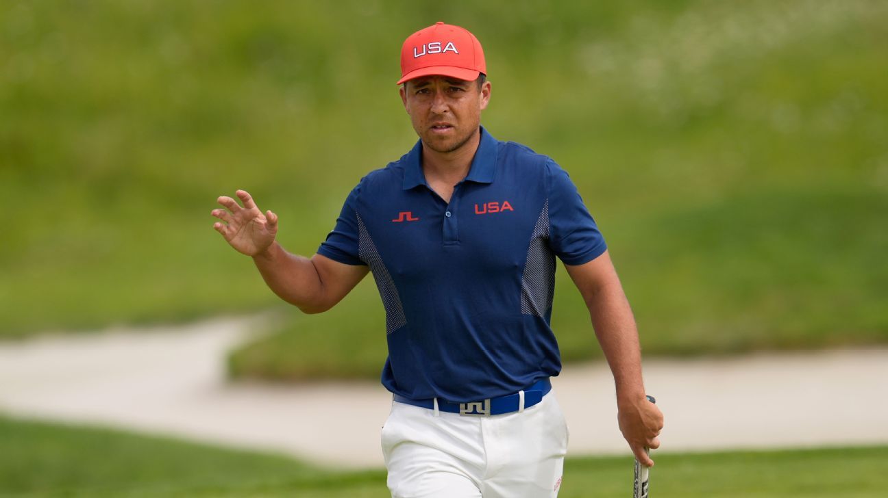 Schauffele, Rahm share lead in Olympic golf