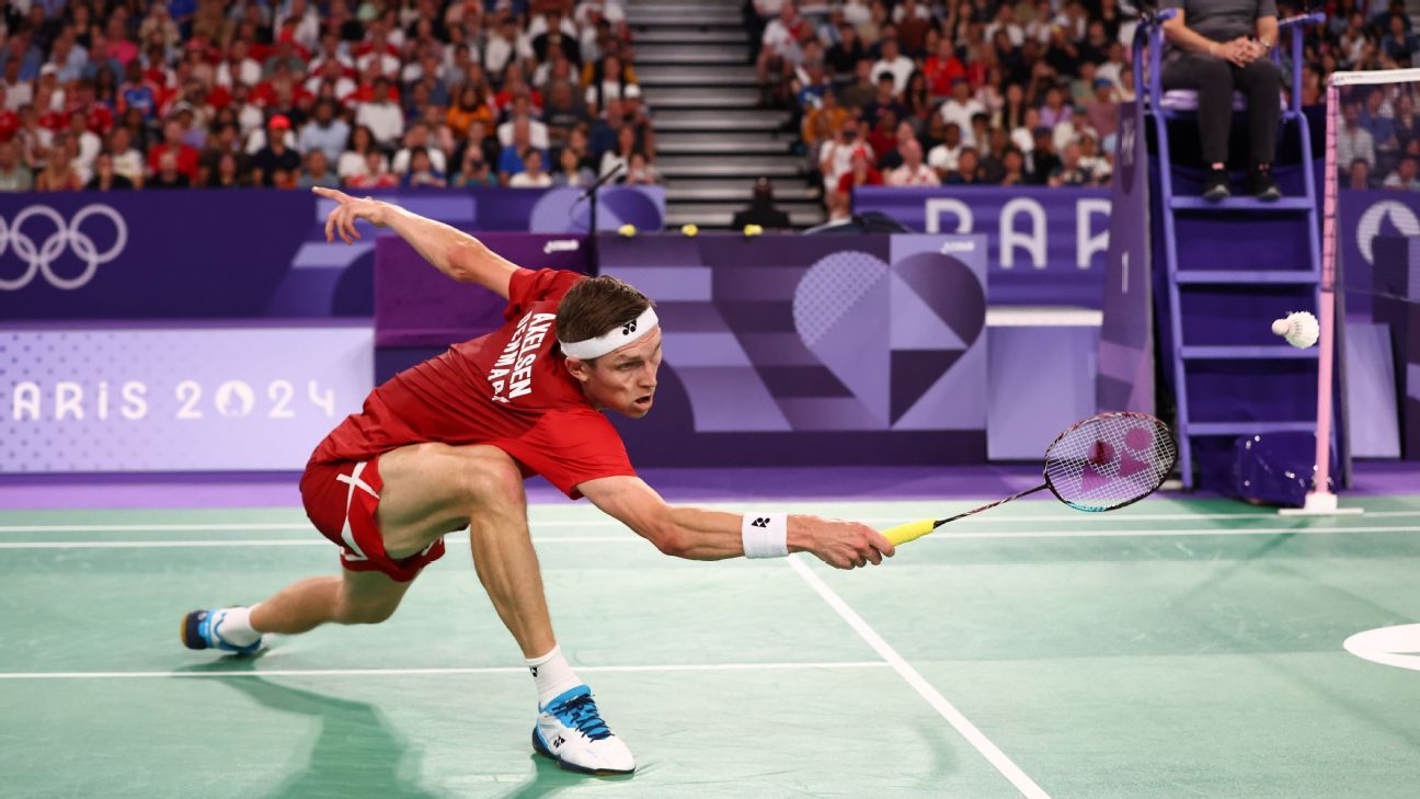 Denmark's Viktor Axelsen defends badminton gold title ESPN