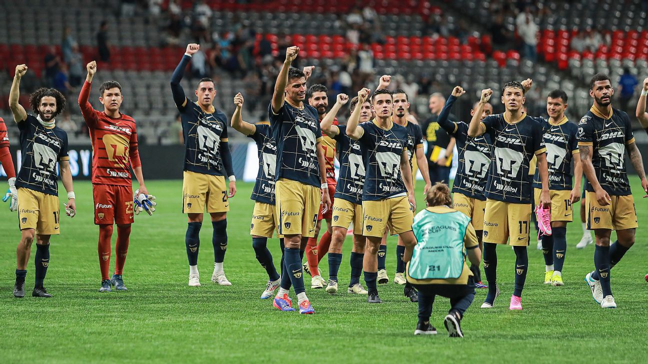 Leagues Cup: Pumas face Seattle Sounders in the round of 16