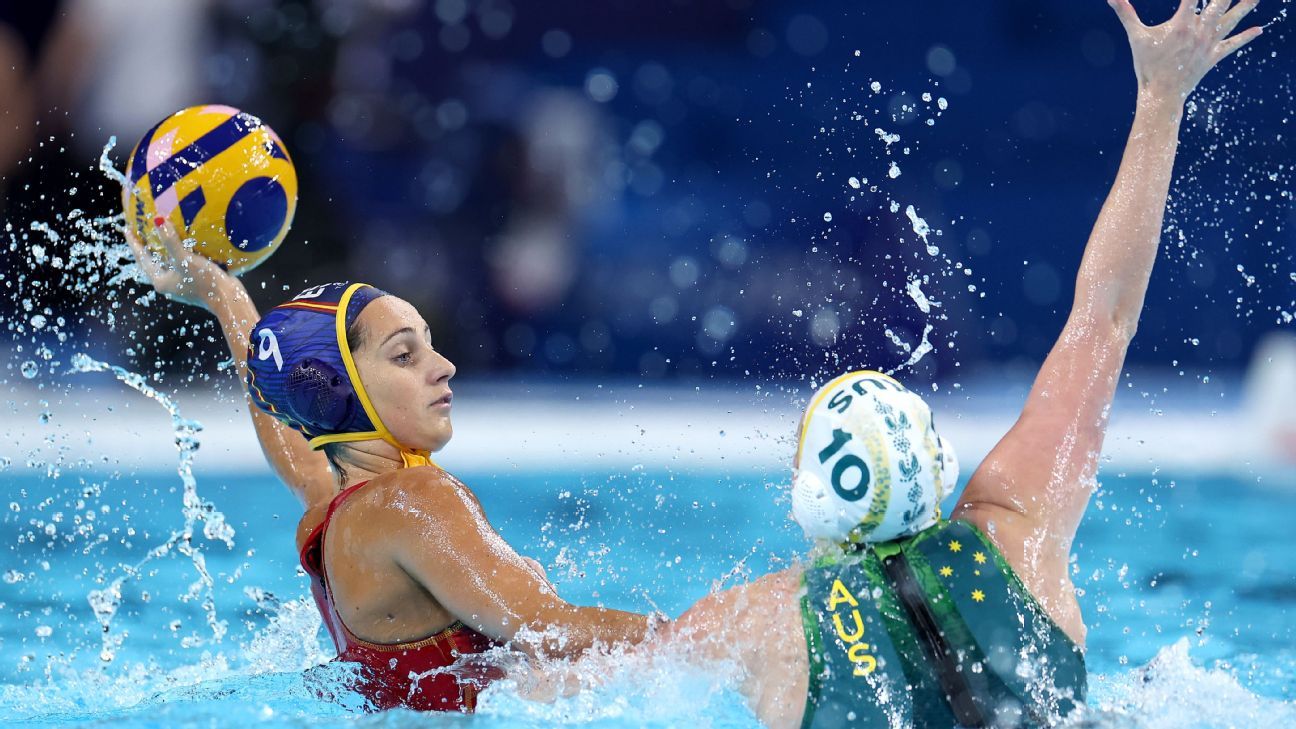 Paris 2024 Olympics Australia's Stingers beaten by Spain in gold medal