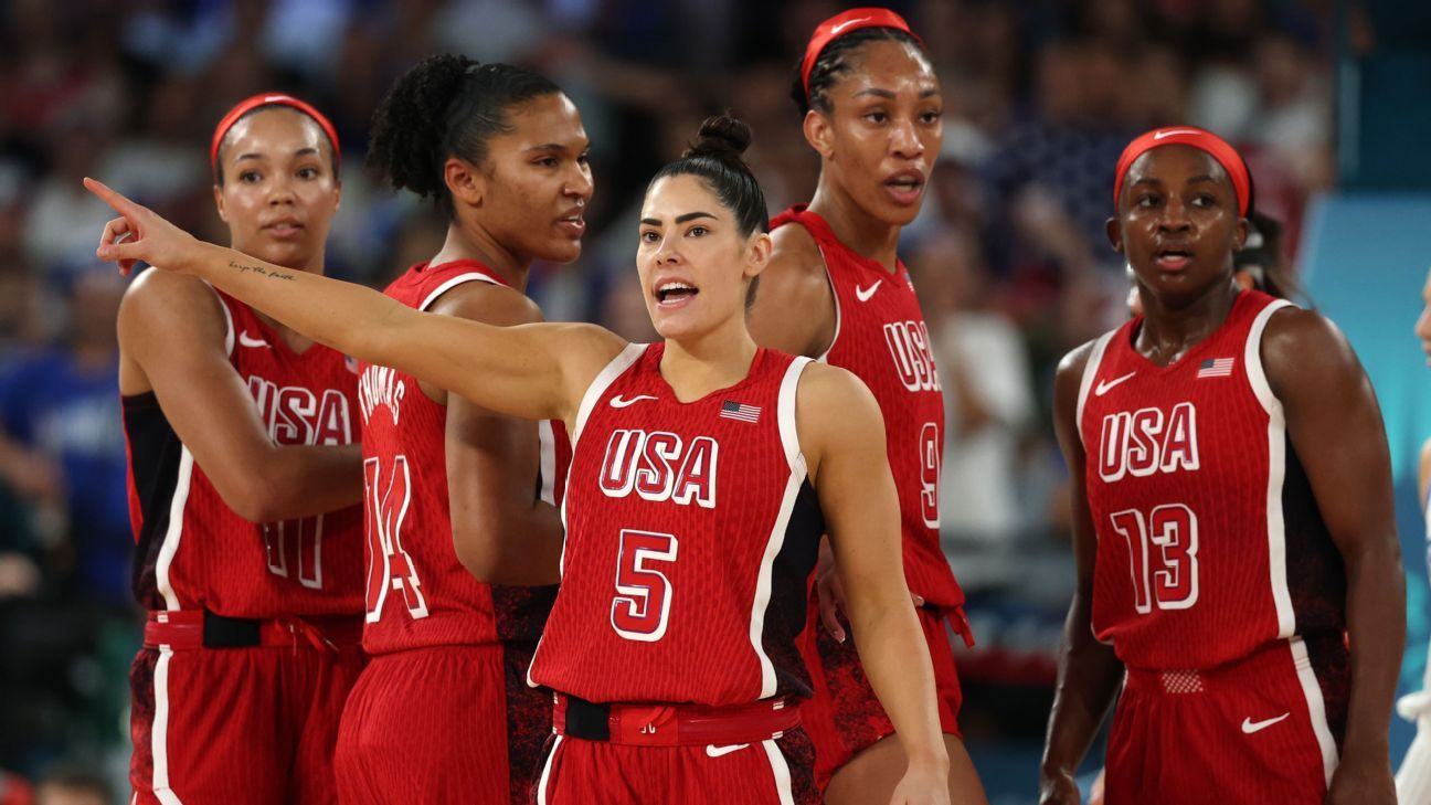 USA outlasts France to win gold in women’s basketball for the eighth time in a row