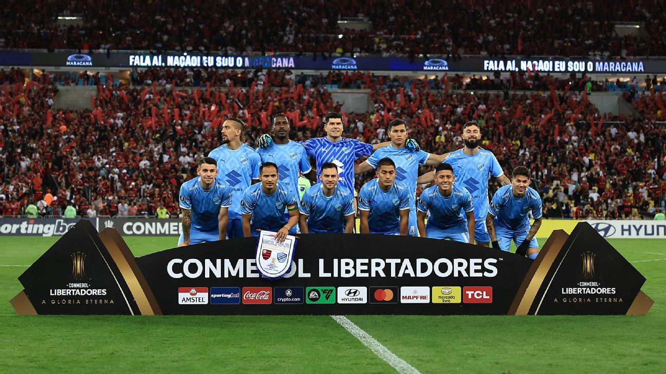 Bolívar desfalca ataque para enfrentar Flamengo na Libertadores após folga especial.