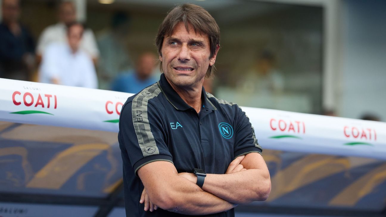 Conte: Napoli 'melted like snow' in 3-0 defeat