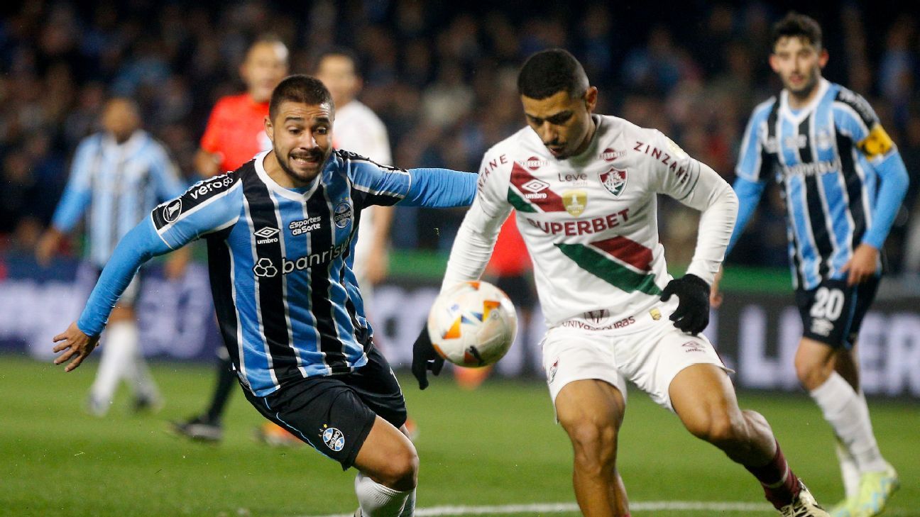 Fluminense e Grêmio prontos para decisão com Arias e Soteldo na Libertadores
