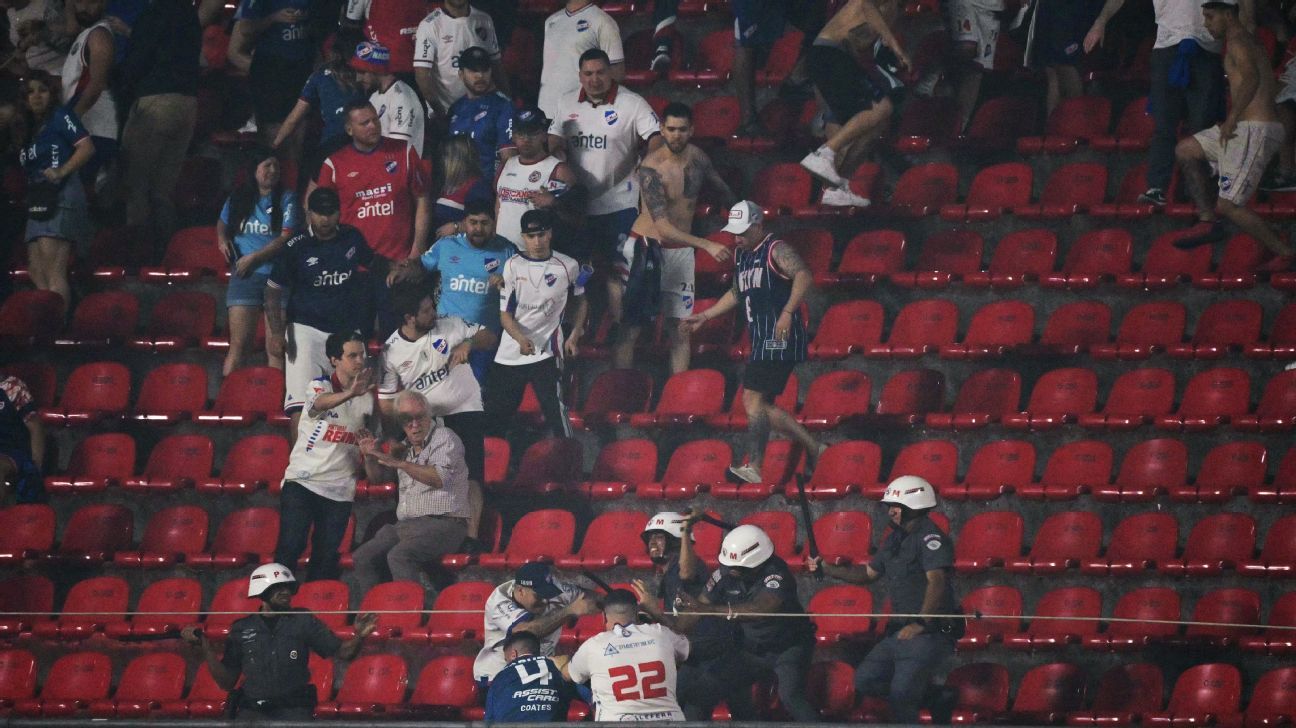 São Paulo x Nacional est paralysé par la confusion dans les tribunes avec les Uruguayens