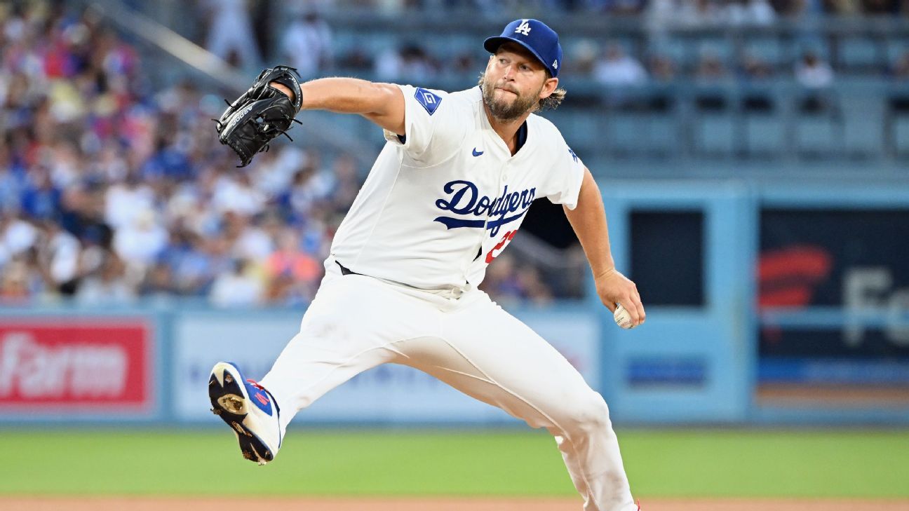 Dodgers’ Clayton Kershaw isn’t giving up and hoping to make the playoffs