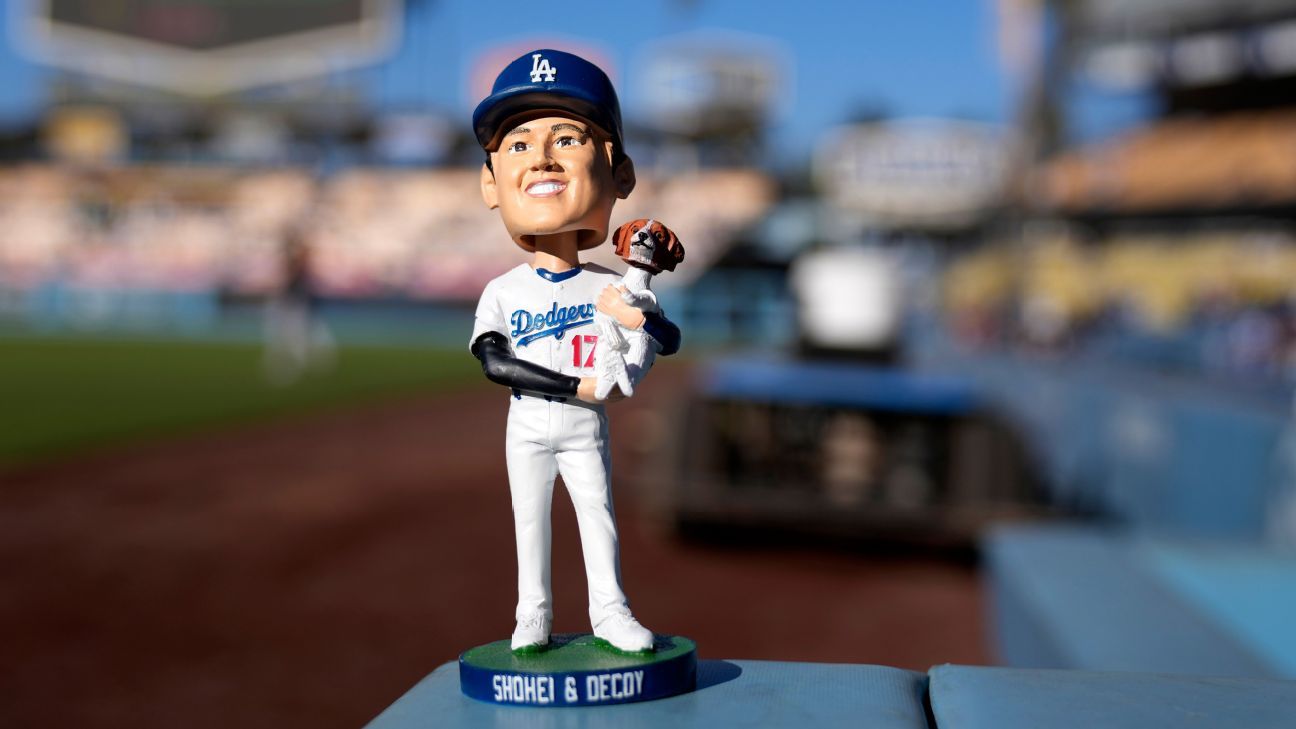 Shohei Ohtani’s second bobblehead proves as popular as the first