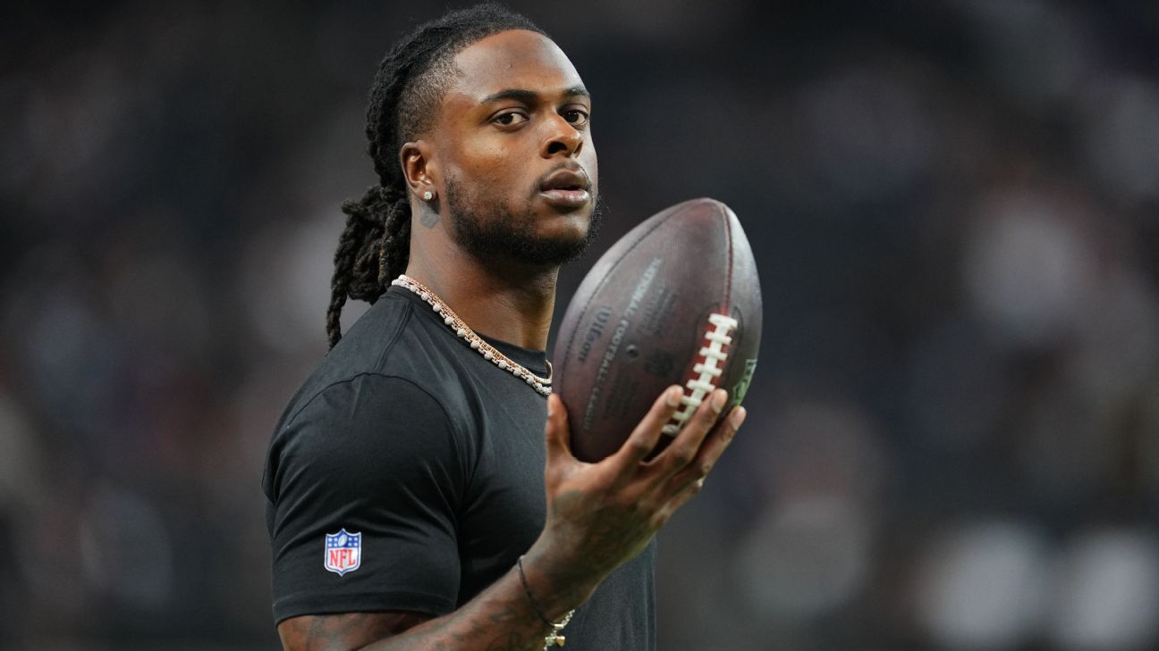 Raiders player Davante Adams rejects claims he is unhappy in Las Vegas