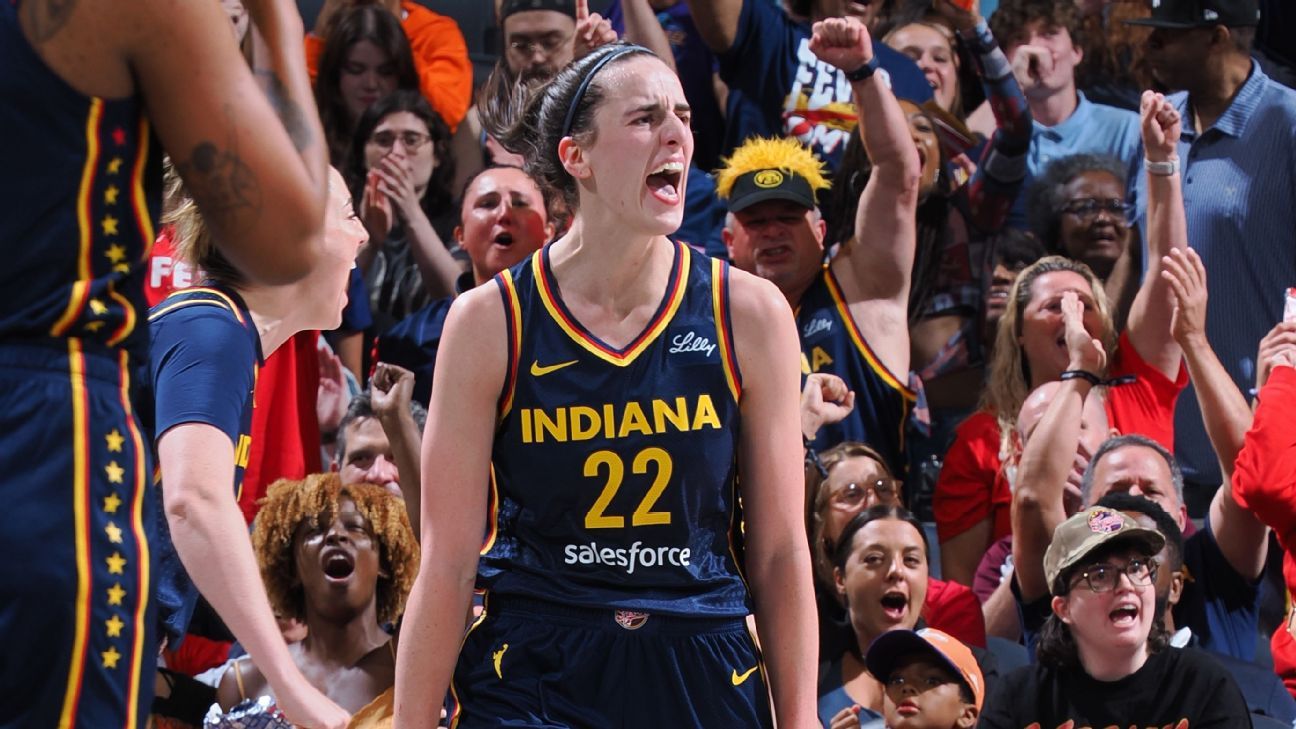 Caitlin Clark’s second triple-double helps Fever to fifth consecutive win