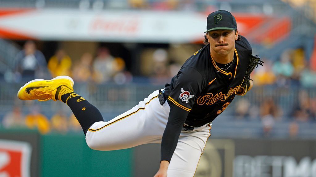 Pirates ace Skenes sets team rookie mark for K's